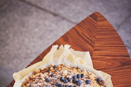 Blueberry pie - free stock photo