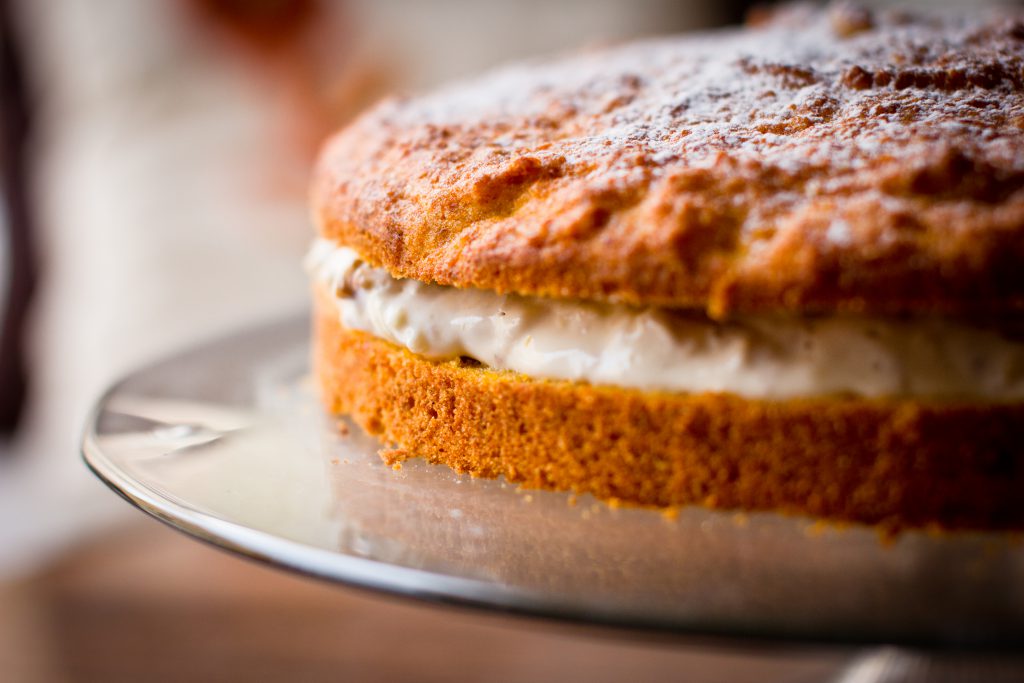 Carrot pie - free stock photo