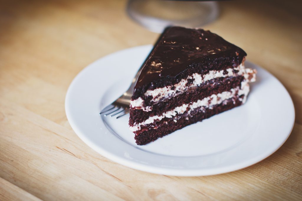 Chocolate cake 2 - free stock photo