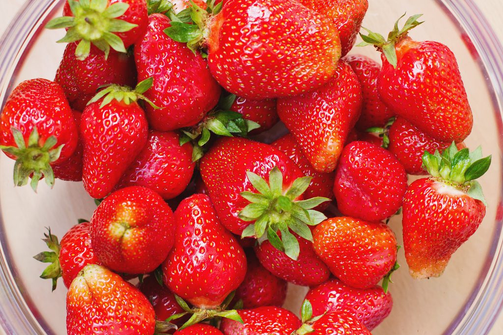 Fresh strawberries - free stock photo