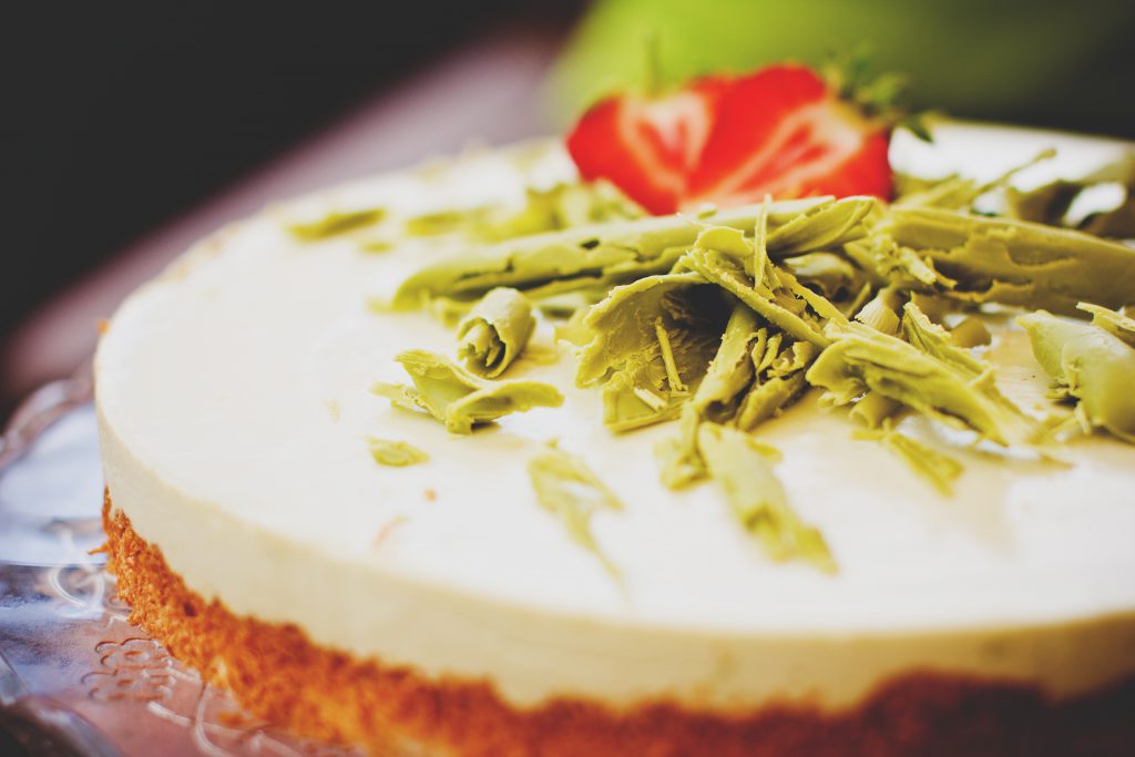 Lime cheesecake - free stock photo