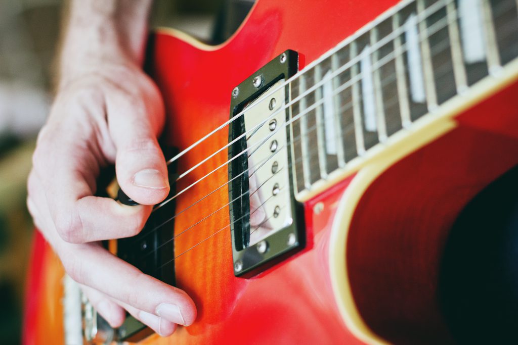 Electric guitar - free stock photo