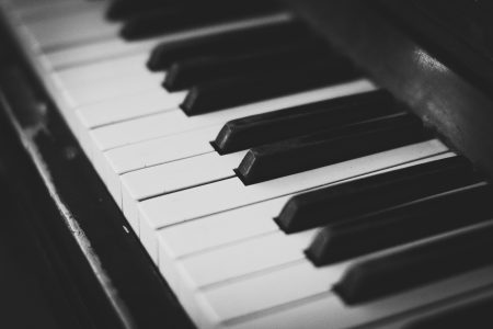 Piano keyboard - free stock photo