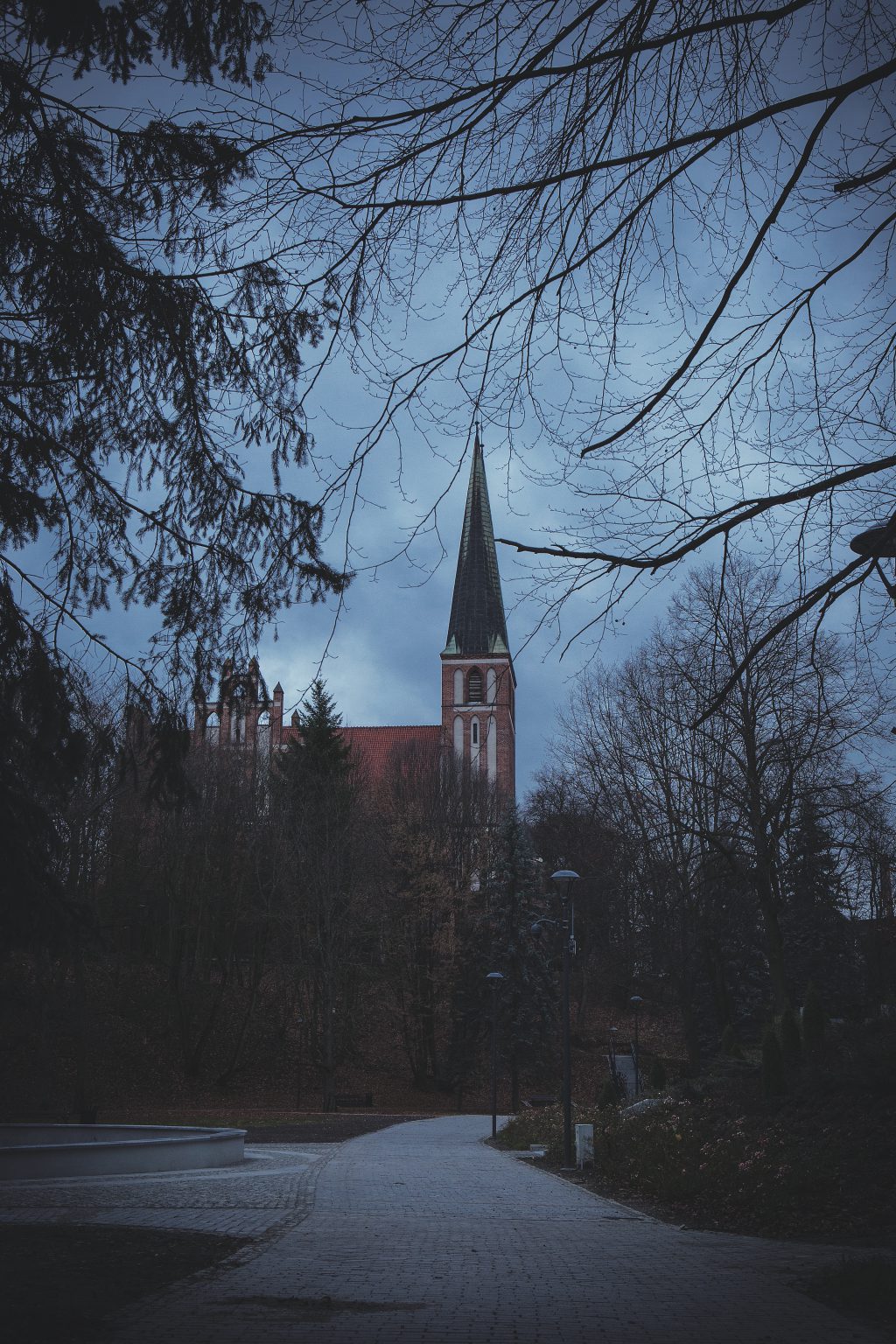 Catholic church in Olsztyn - free stock photo