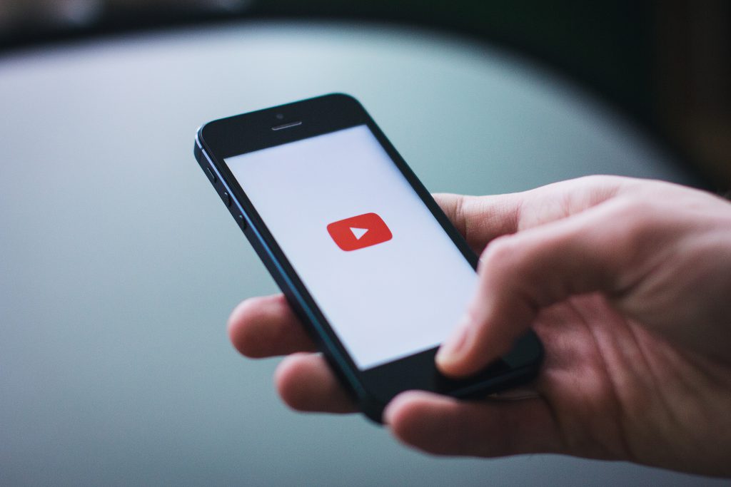 YouTube App on iPhone - free stock photo