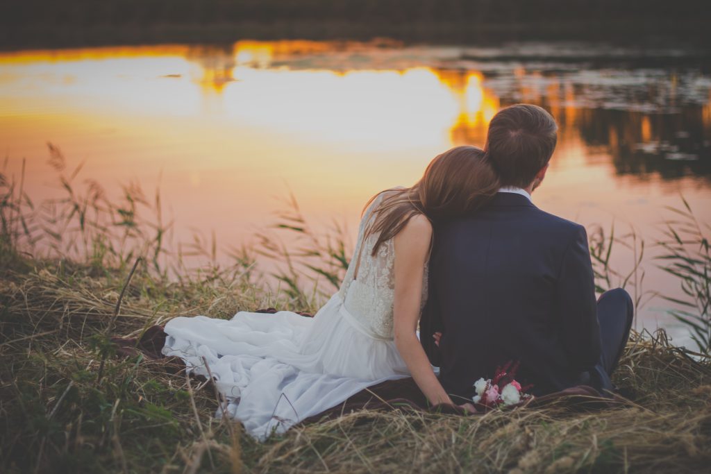 Just married - free stock photo