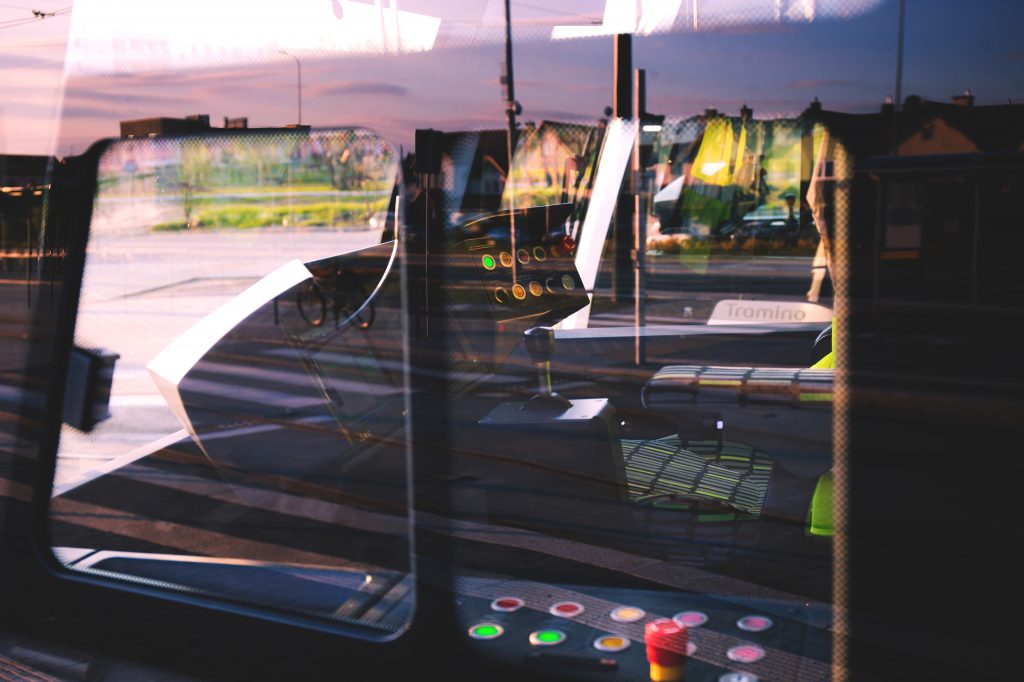 Tram cockpit - free stock photo