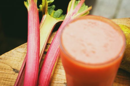 Pear and rhubarb smoothie 3 - free stock photo