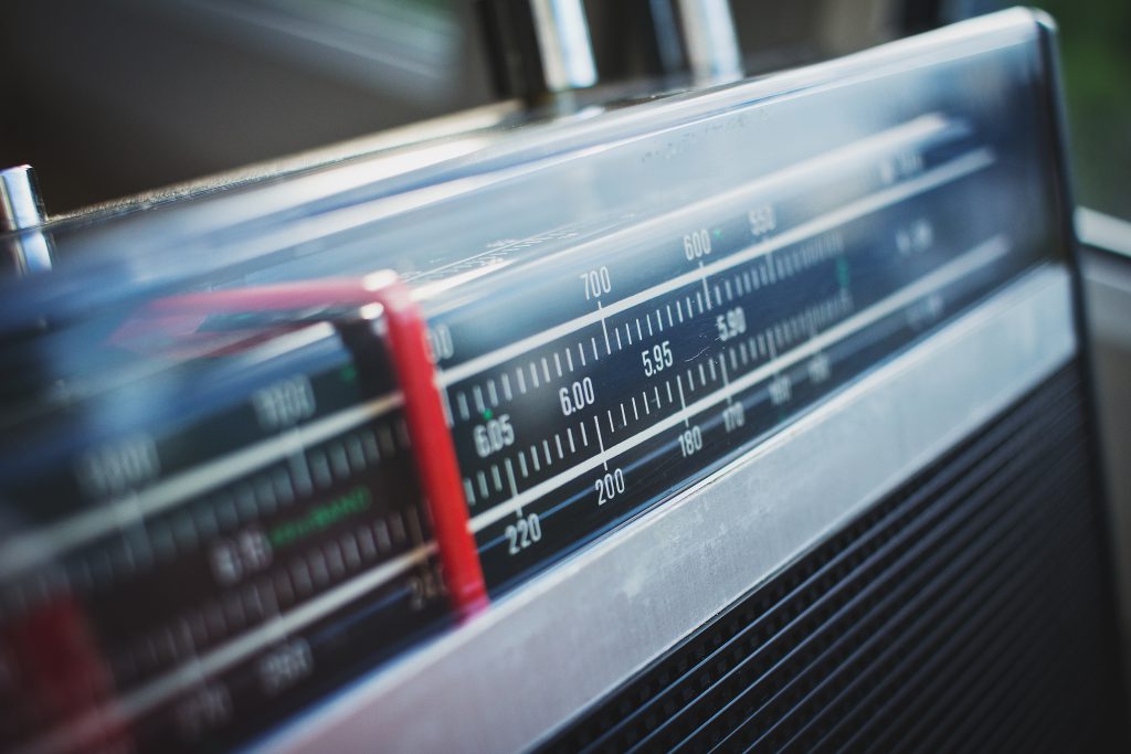 Classic radio receiver - free stock photo