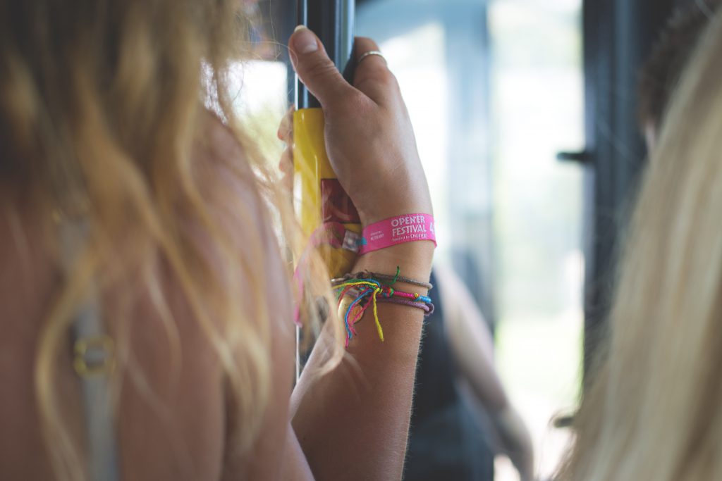 In the bus - free stock photo