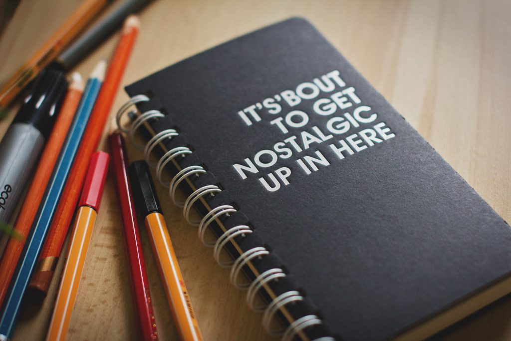 Notebook on the desk - free stock photo