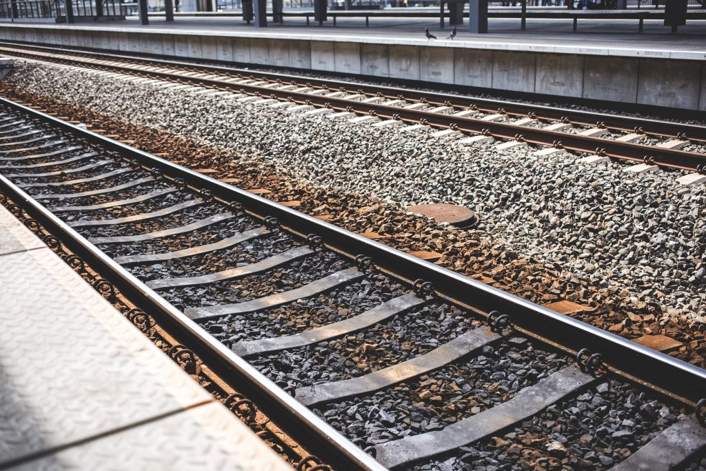 Railroad tracks - free stock photo