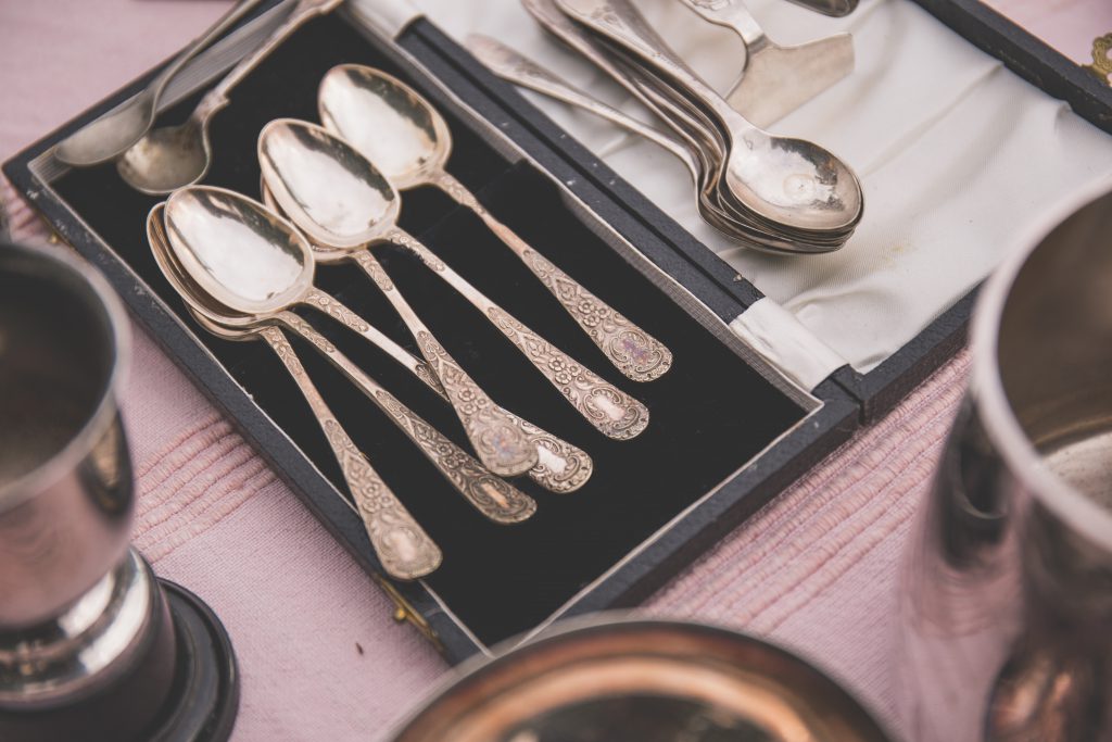 Old tea spoons - free stock photo