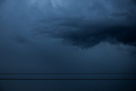 Stormy sky - free stock photo