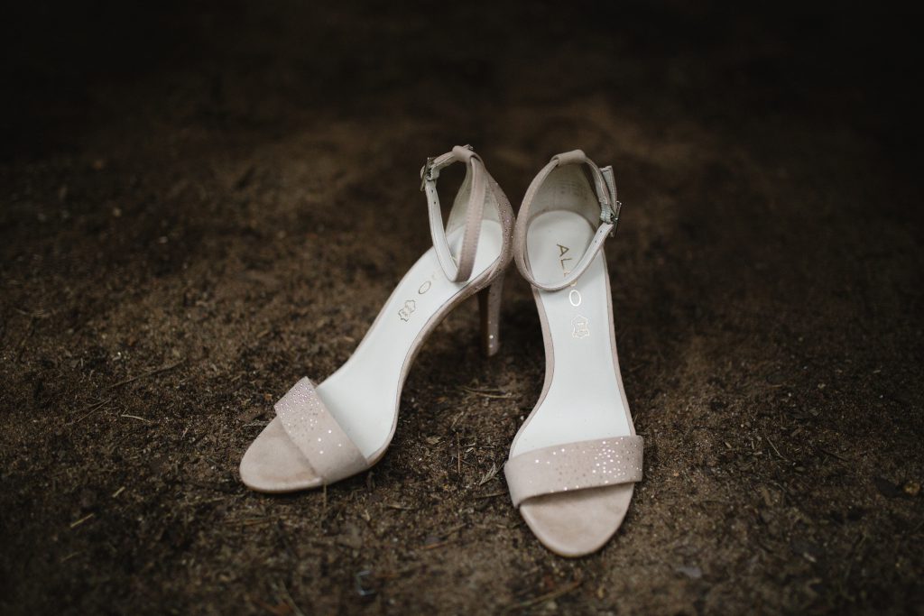 Wedding shoes - free stock photo