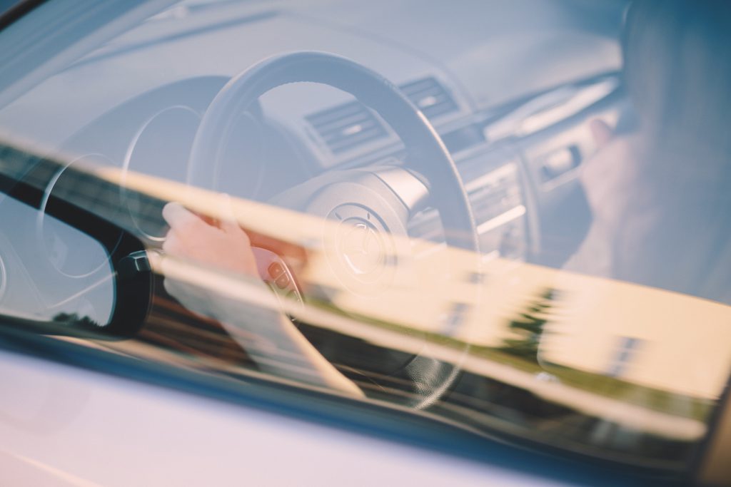 Woman driving - free stock photo