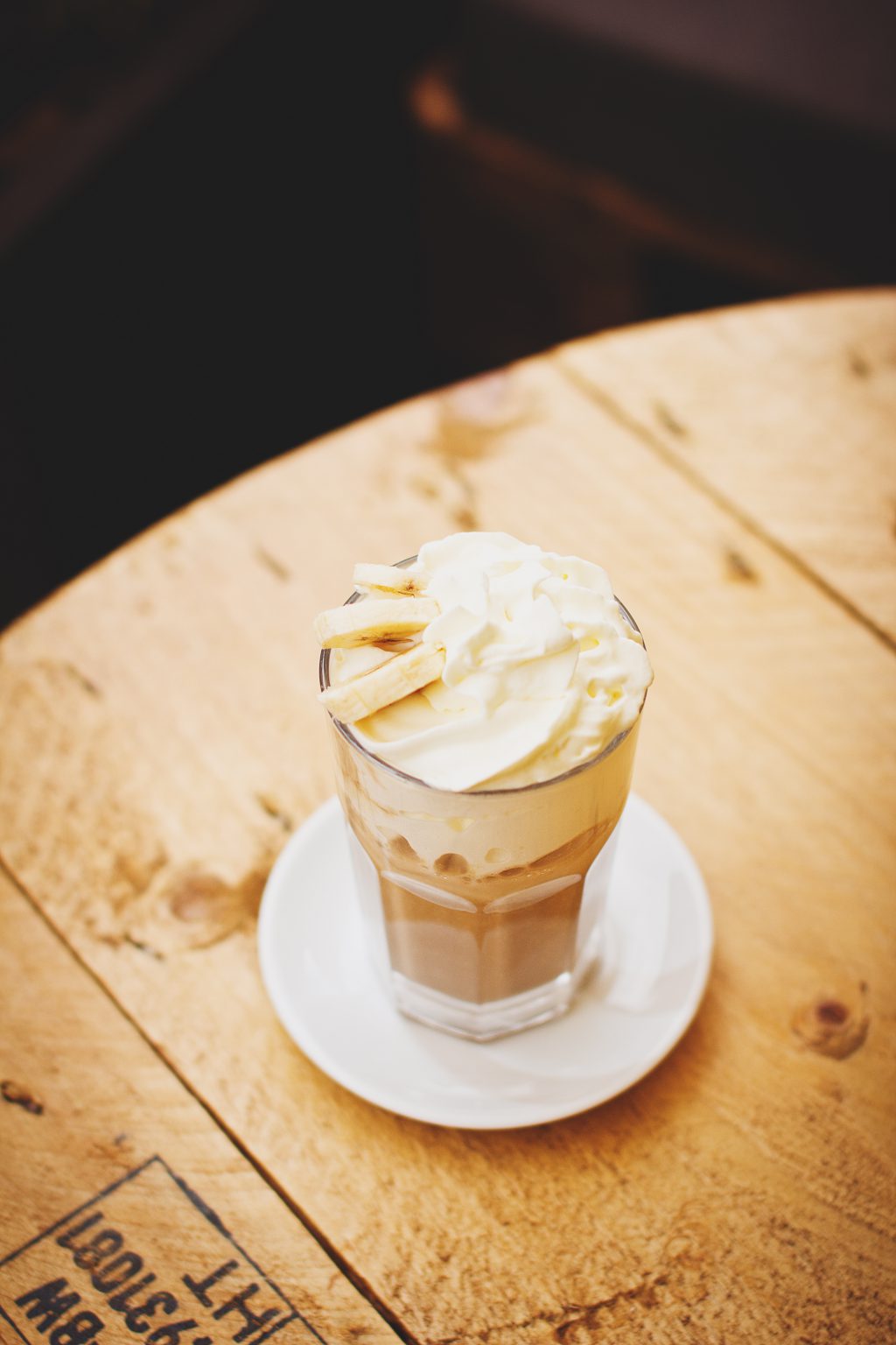 Banana latte - free stock photo