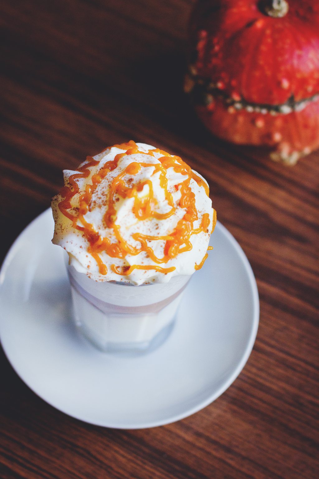 Caramel frappe - free stock photo