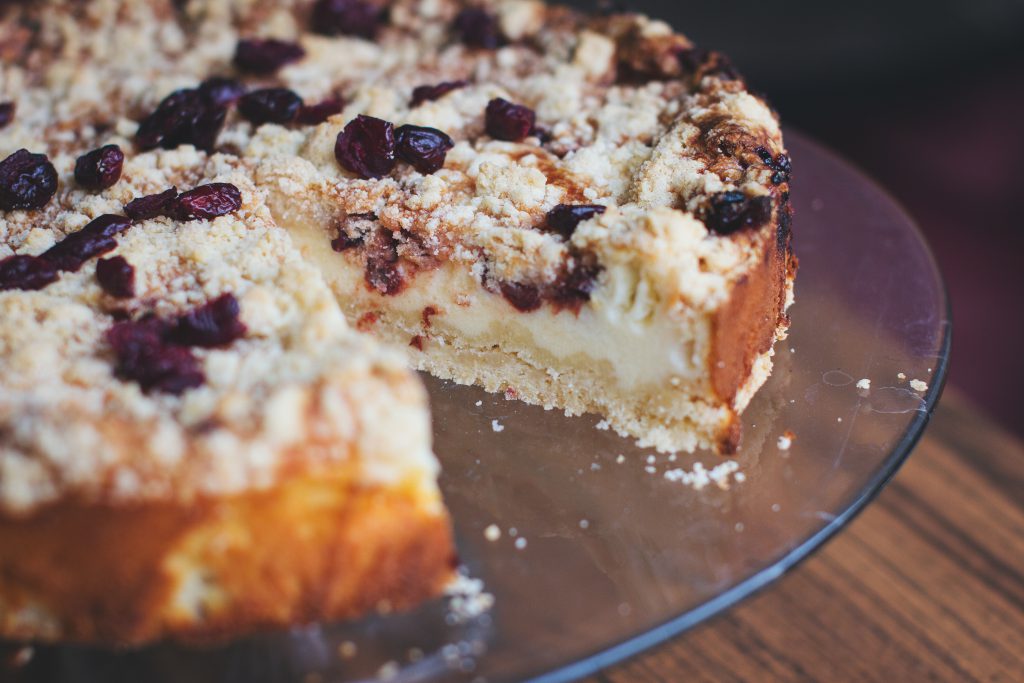 Chokeberry pie - free stock photo