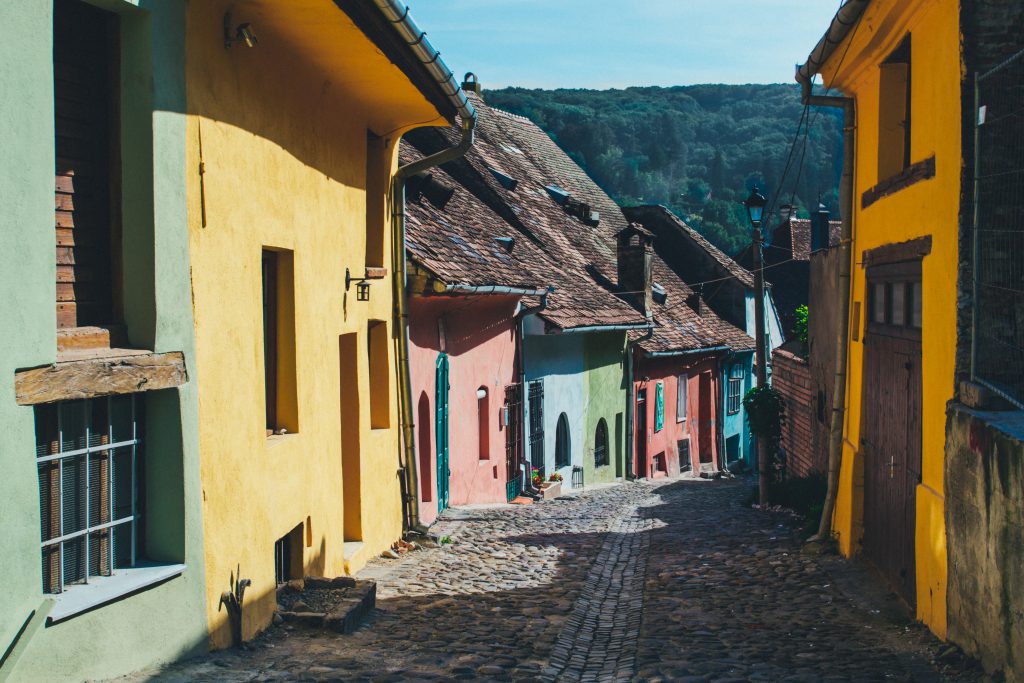 Colorful houses - free stock photo