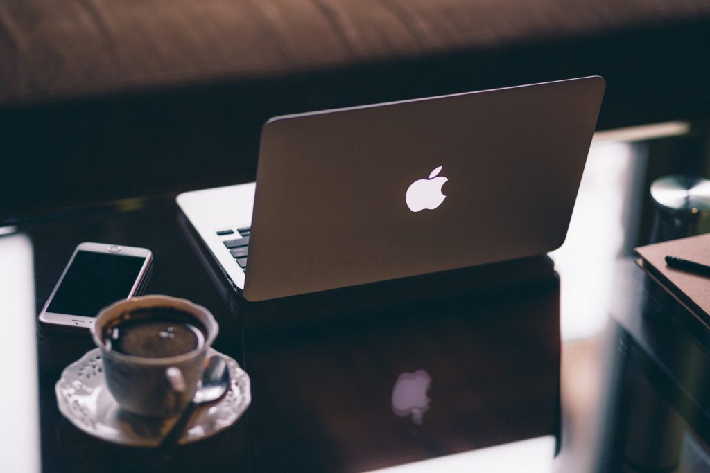 MacBook and iPhone - free stock photo