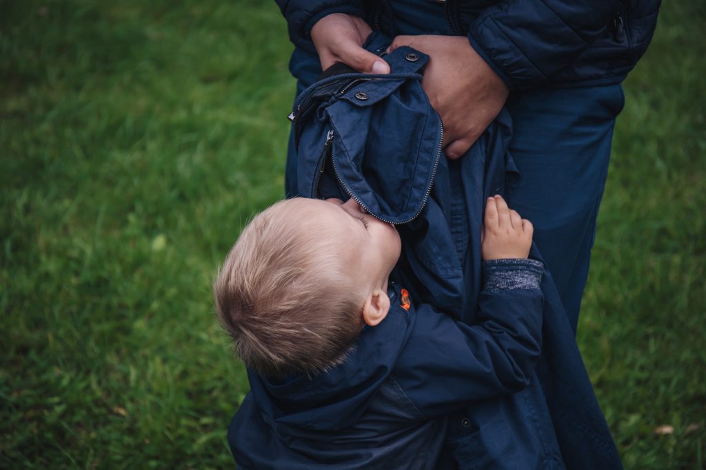 Dad and son - free stock photo