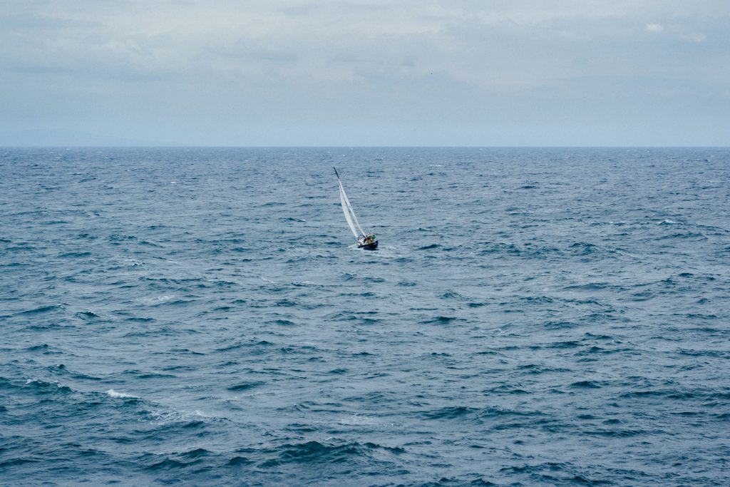 Small sailing boat - free stock photo