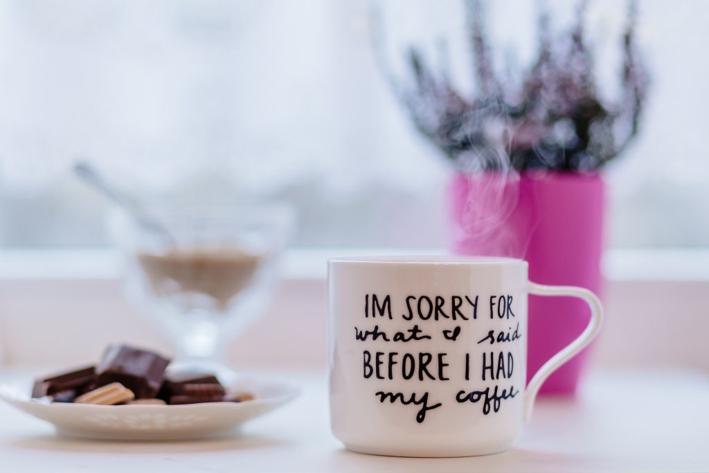 Coffee apology - free stock photo