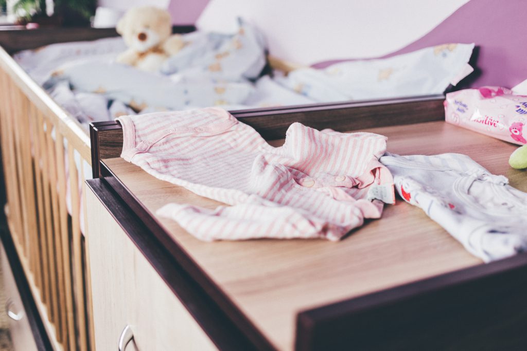 Baby crib furniture - free stock photo