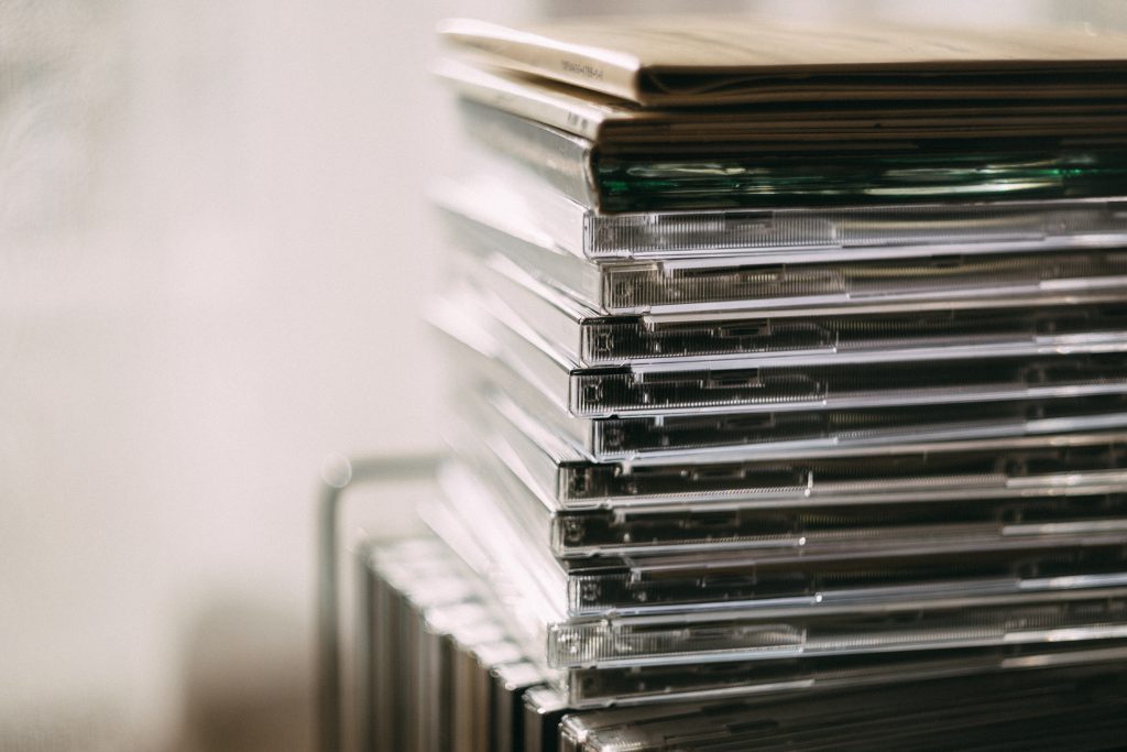 CD albums - free stock photo