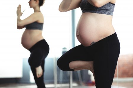 A fit pregnant woman - free stock photo