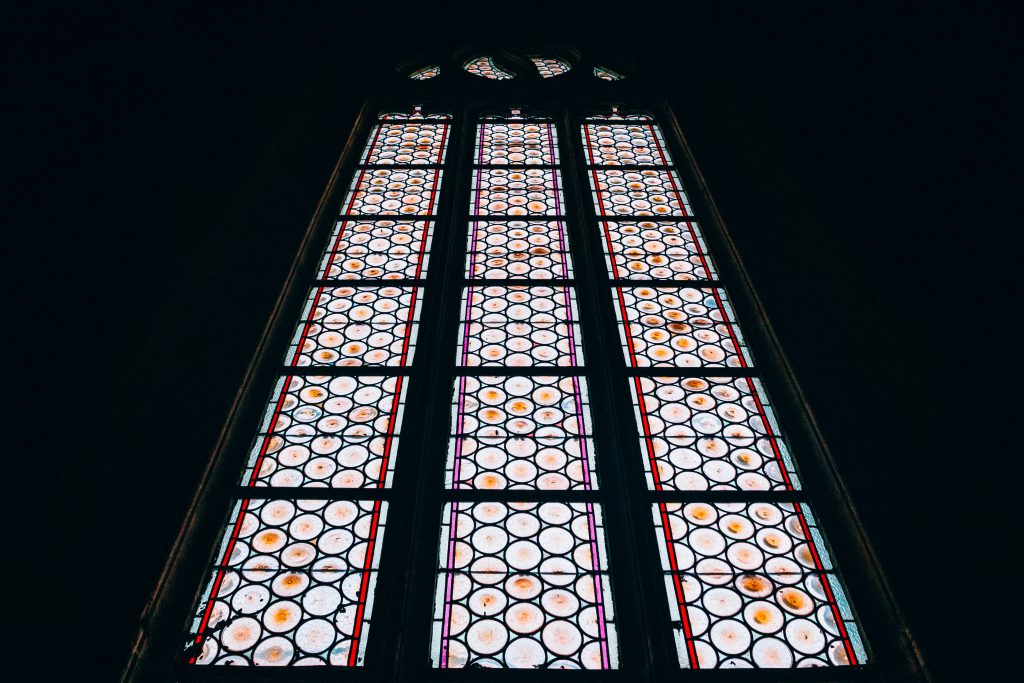 Church window - free stock photo