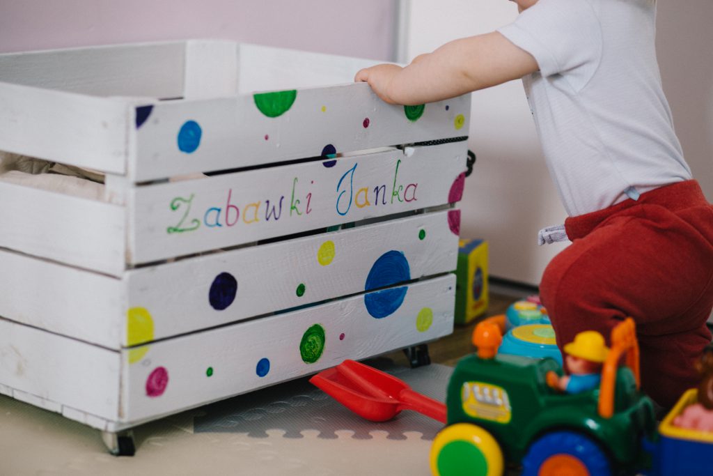 Personalized toy box 2 - free stock photo