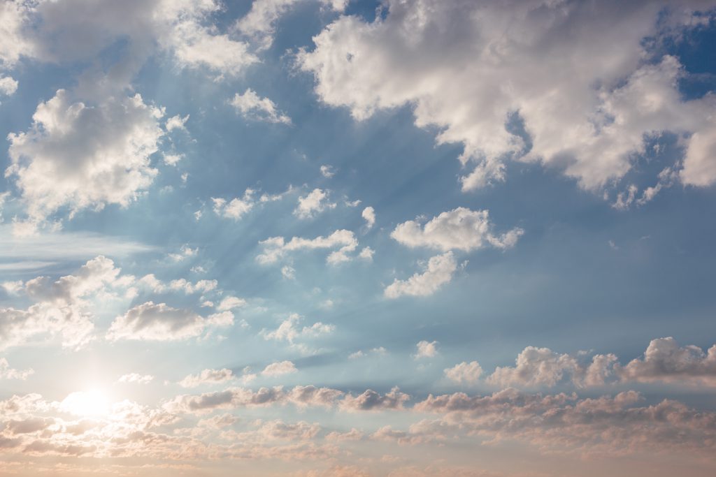 Sky at sunrise - freestocks.org - Free stock photo