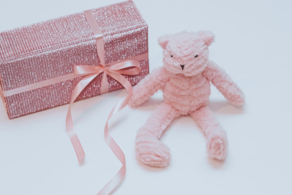 Pink teddy bear 2 - free stock photo