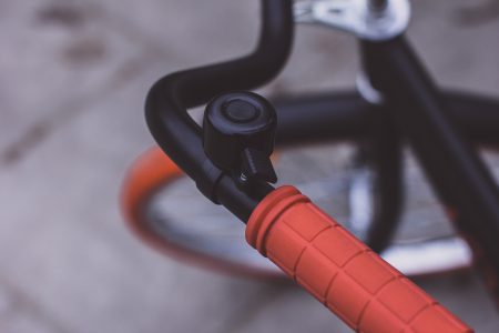 Black bicycle bell - free stock photo