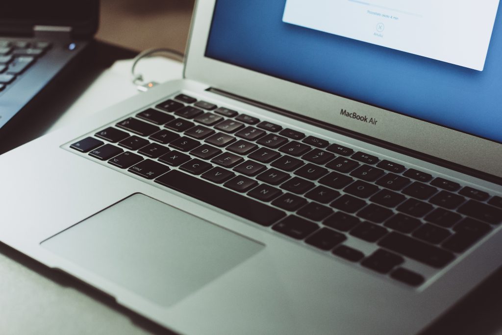 MacBook Air keyboard - free stock photo