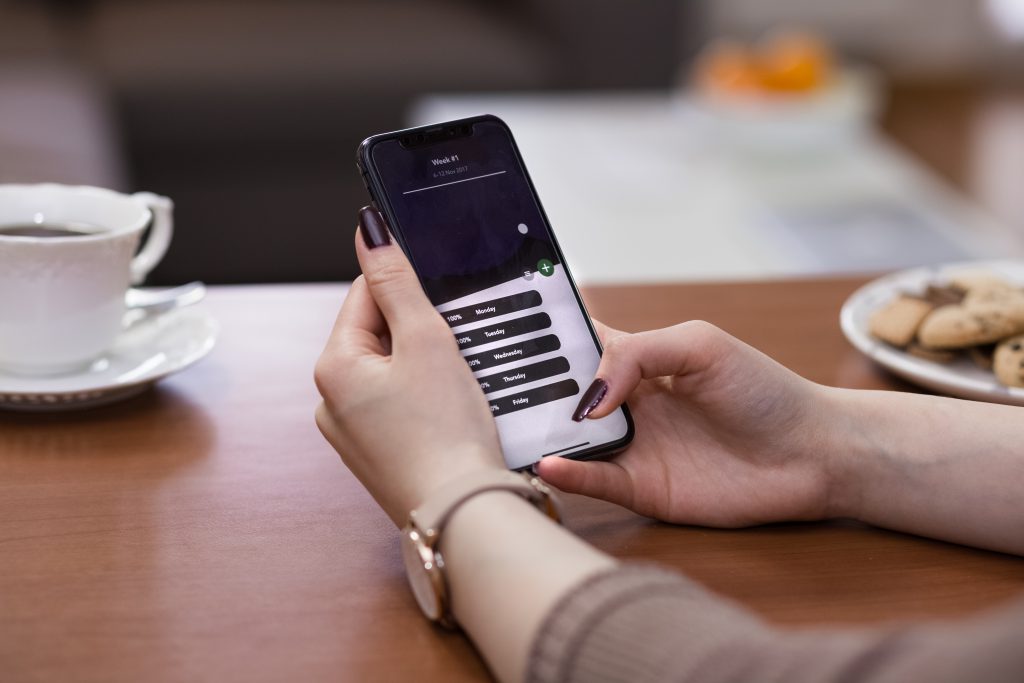 iPhone X in female hands 3 - free stock photo