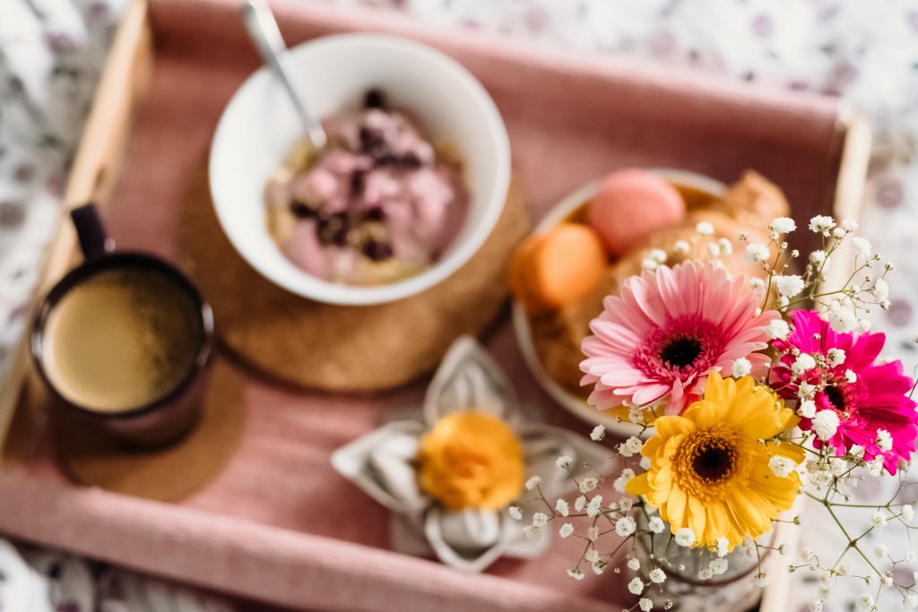 Breakfast in bed 12 - free stock photo