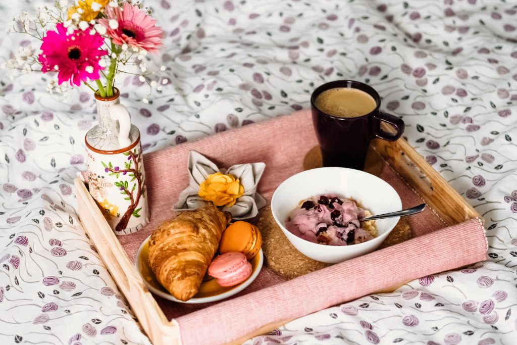 Breakfast in bed 2 - free stock photo