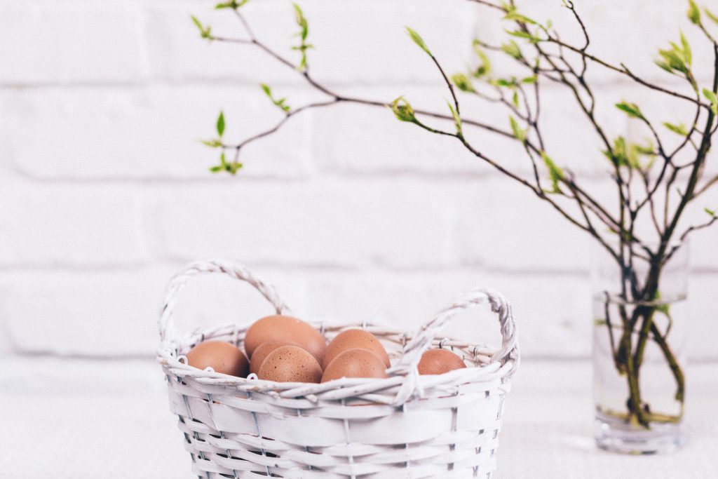 Easter basket 2 - free stock photo