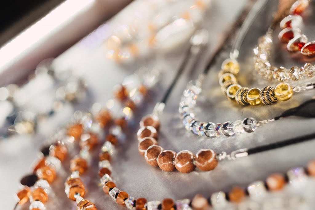 Jewelry display tray - free stock photo