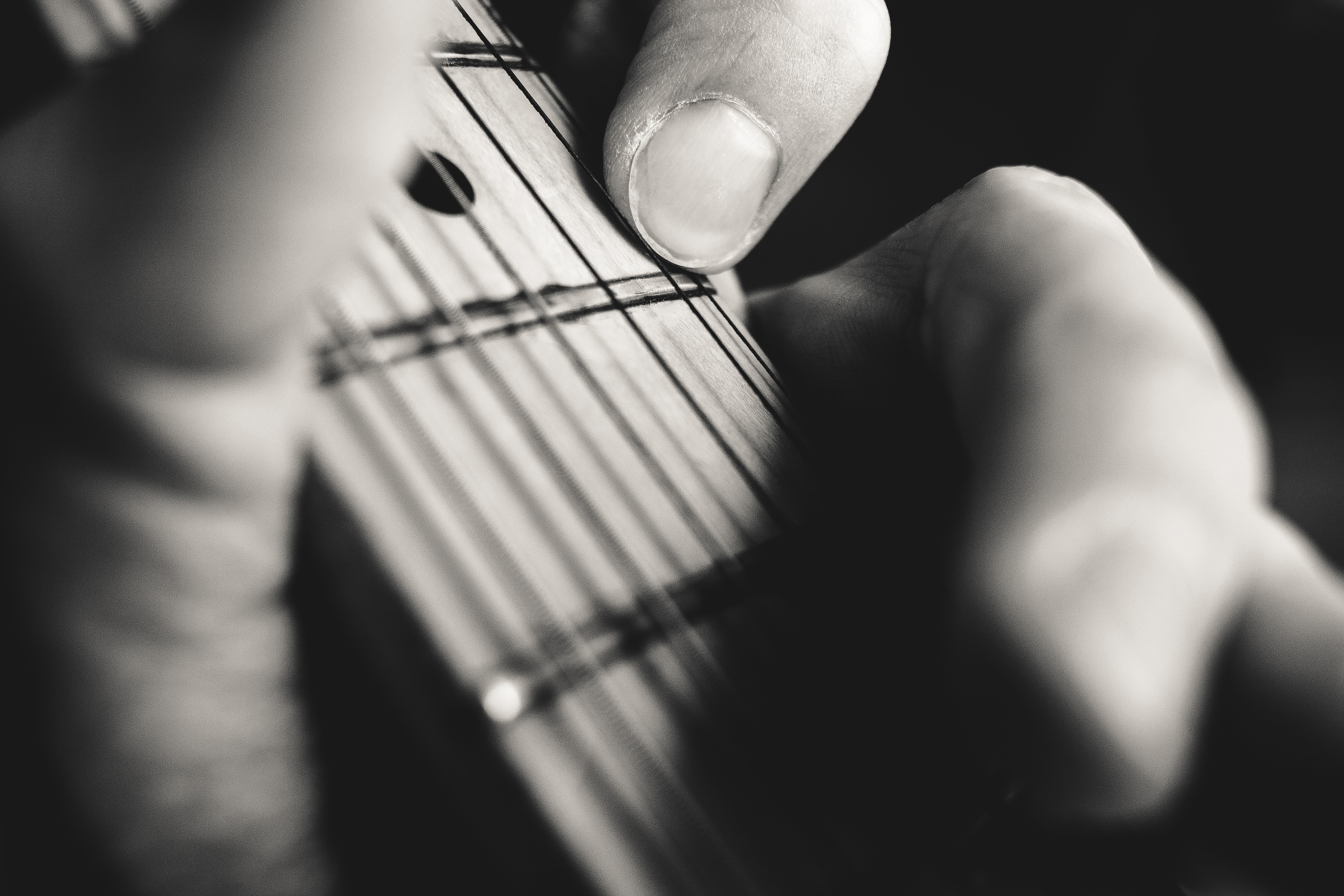 Guitarist Hand Playing Guitar Closeup Freestocks Org Free Stock Photo