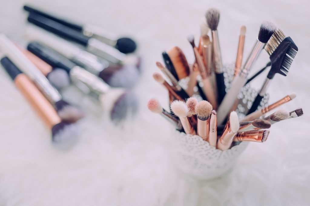 Makeup brushes 3 - free stock photo