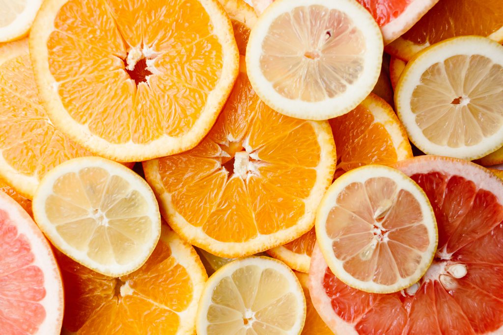 Orange, lemon and grapefruit slices - free stock photo