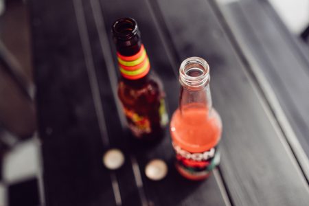 Two bottles of soda drinks - free stock photo