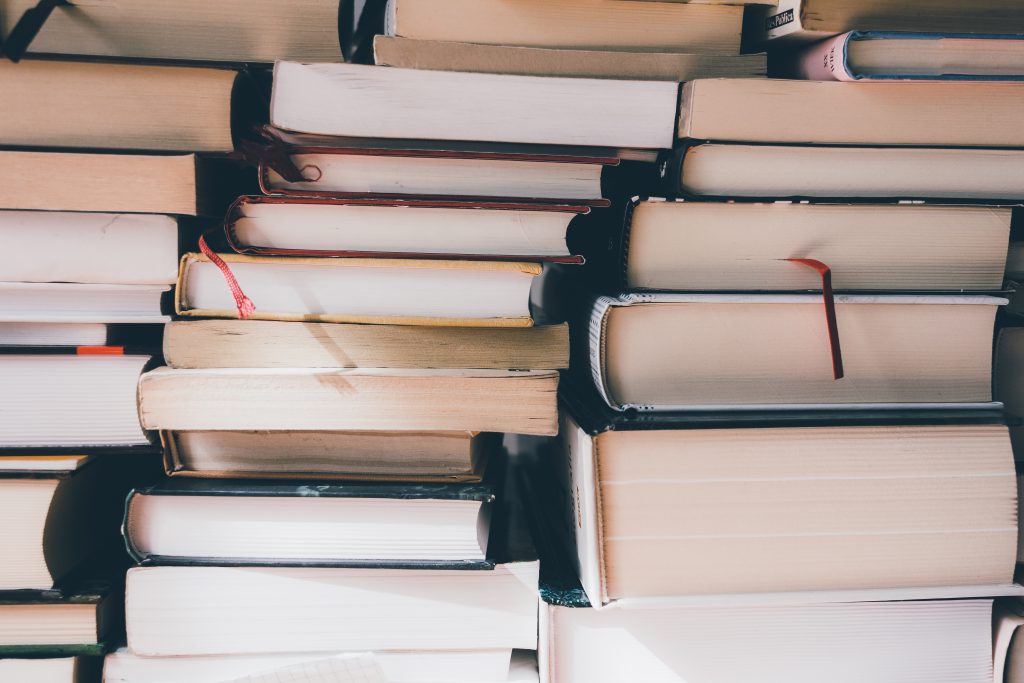 Pile of books 2 - free stock photo