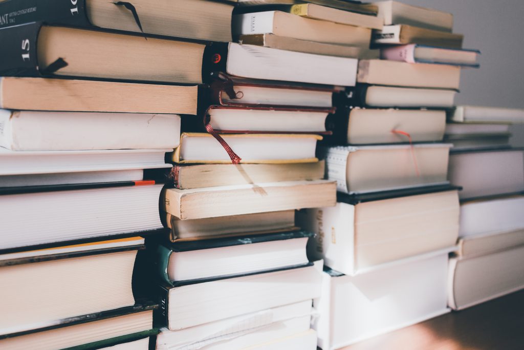 Pile of books 4 - free stock photo