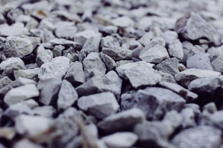 White and gray stones closeup - free stock photo