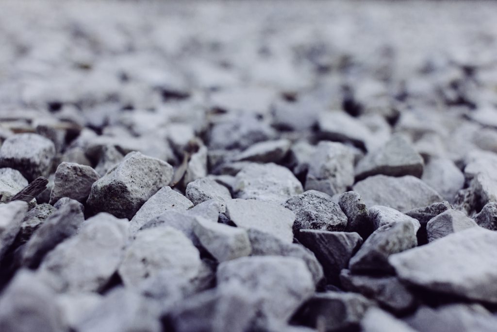 White and gray stones closeup 2 - free stock photo